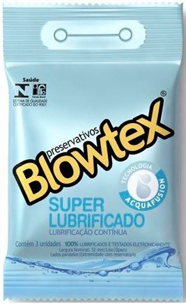 Preservativo super lubrificado