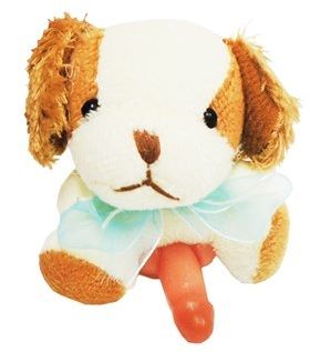 Chaveiro mini pelúcia erótico